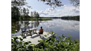 Mun aamu. Aamu-tv:n kesäkuva.