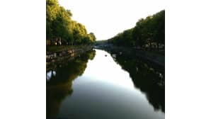 Aurajoki aamulla.