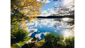 Kotirantamme aamumaisemaa
