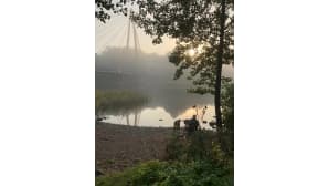Hiljainen kalpea aamu Vanhassakaupungissa