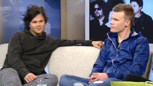 The Rasmuksen Lauri Ylönen ja Aki Hakala Aamu TV:n vieraina