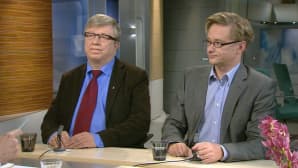 Aamu-tv:n vieraana Timo Laaninen ja MIkael Jungner.