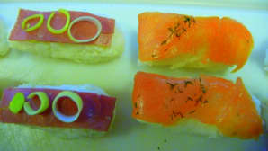 Sushi on paitsi hyvää, mutta myös kaunista.