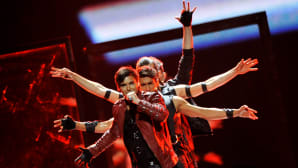 Eric Saade edusti Ruotsia