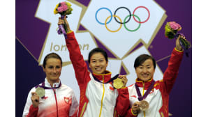 Siling Yi voitti Lontoon olympiakisojen ensimmäisen kultamitalin.