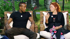Ahmed Muhamed ja Helena Oikarainen-Jabai.