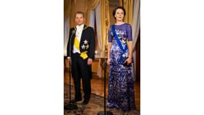 Presidentin puoliso, rouva Jenni Haukio ja presidentti Sauli Niinistö.