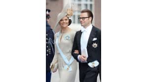 Ruotsin kruununprinsessa Victoria ja prinssi Daniel.