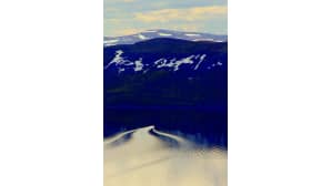Vesitaidetta Kilpisjärven yössä