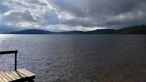 Synkät pilvet päijänteellä