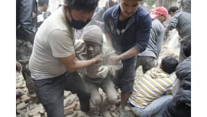 Nepalin maanjäristys.