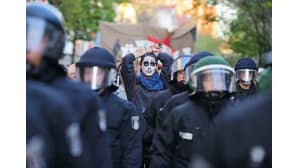 Revolutionary May Day -mielenosoitus Berliinissä