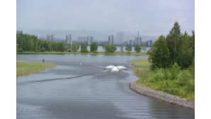 Jyväskylässä sataa.