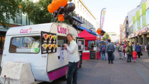 Jyväskylän kävelykatu.