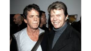 Lou Reed ja David Bowie Reedin valokuvanäyttelyn avajaisissa New Yorkissa vuonna 2006.
