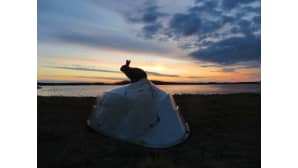 Pörris- kani vappuna 2016 Ullavanjärvellä