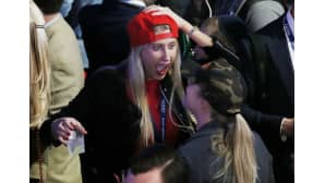 Donald Trumpin kannattajia hotelli Hiltonissa New Yorkissa.