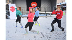 Nenäpäivä Turun kauppatorilla