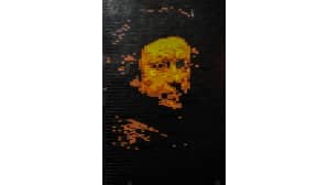 Nathan Sawaya, Art of the Brick, lego, Remnrandt, omakuva