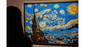 Nathan Sawaya, Vincent van Gogh, Tähtikirkas yö