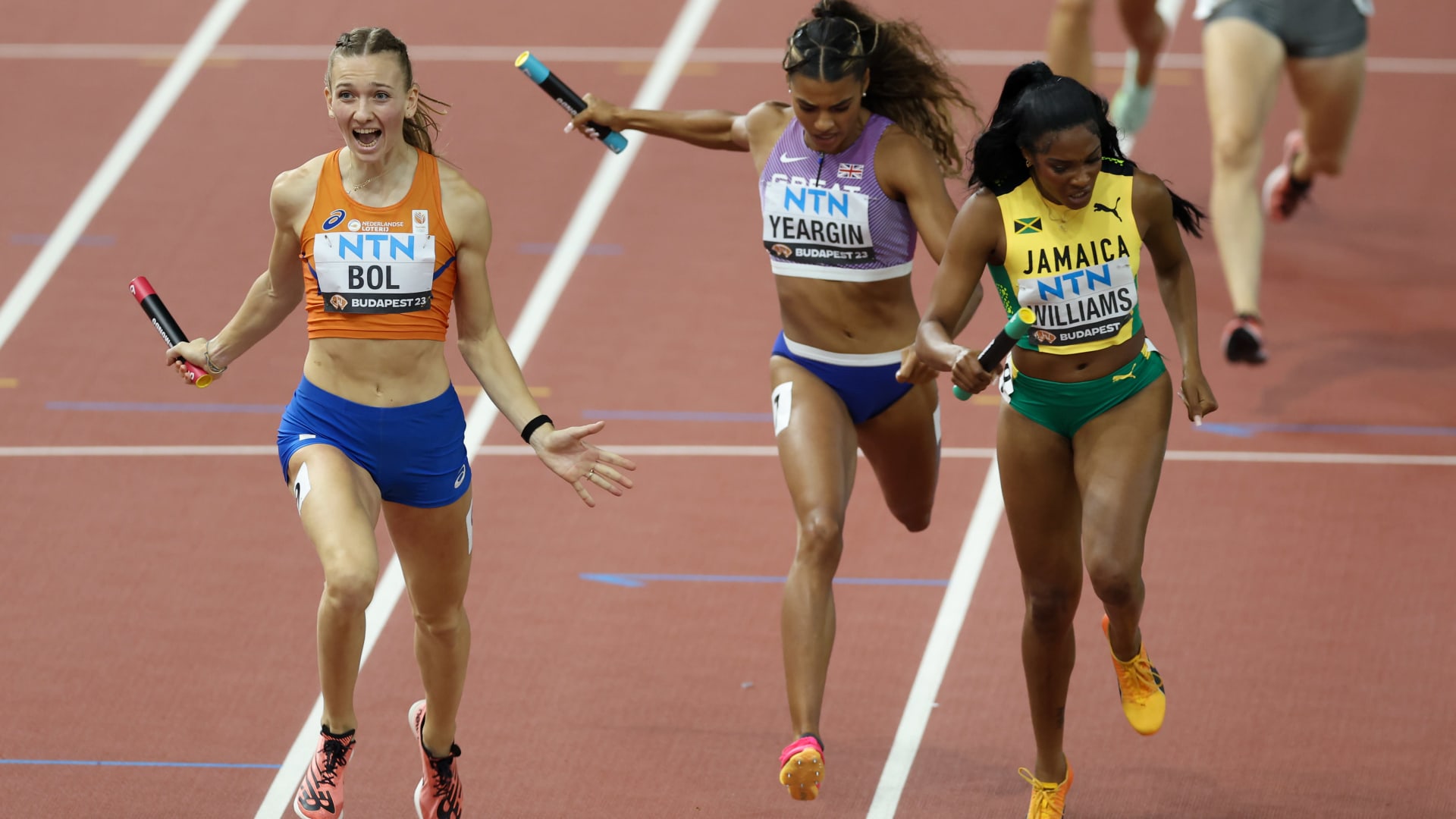 Femke Bolin Hurja Loppukiri Tuo Hollannille 4x400 Metrin Viestikultaa