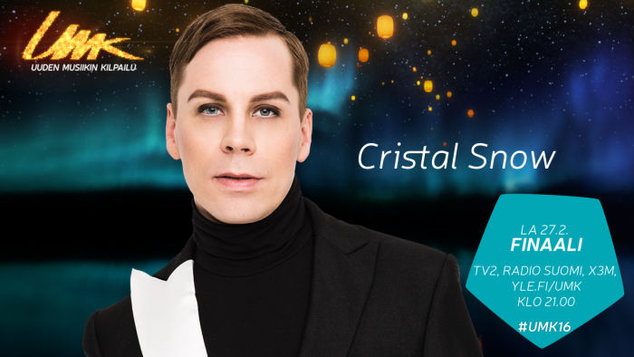 Uuden Musiikin Kilpailu 2016, Cristal Snow