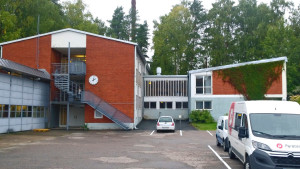 Räddningsinstitutets gamla byggnad i Otnäs blir flyktingförläggning