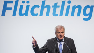 Partiledaren för tyska CSU Horst Seehofer