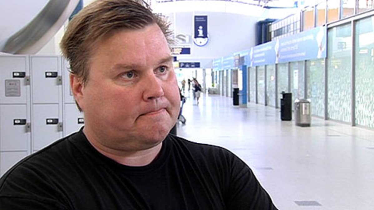 Timo Jutila vihaisena