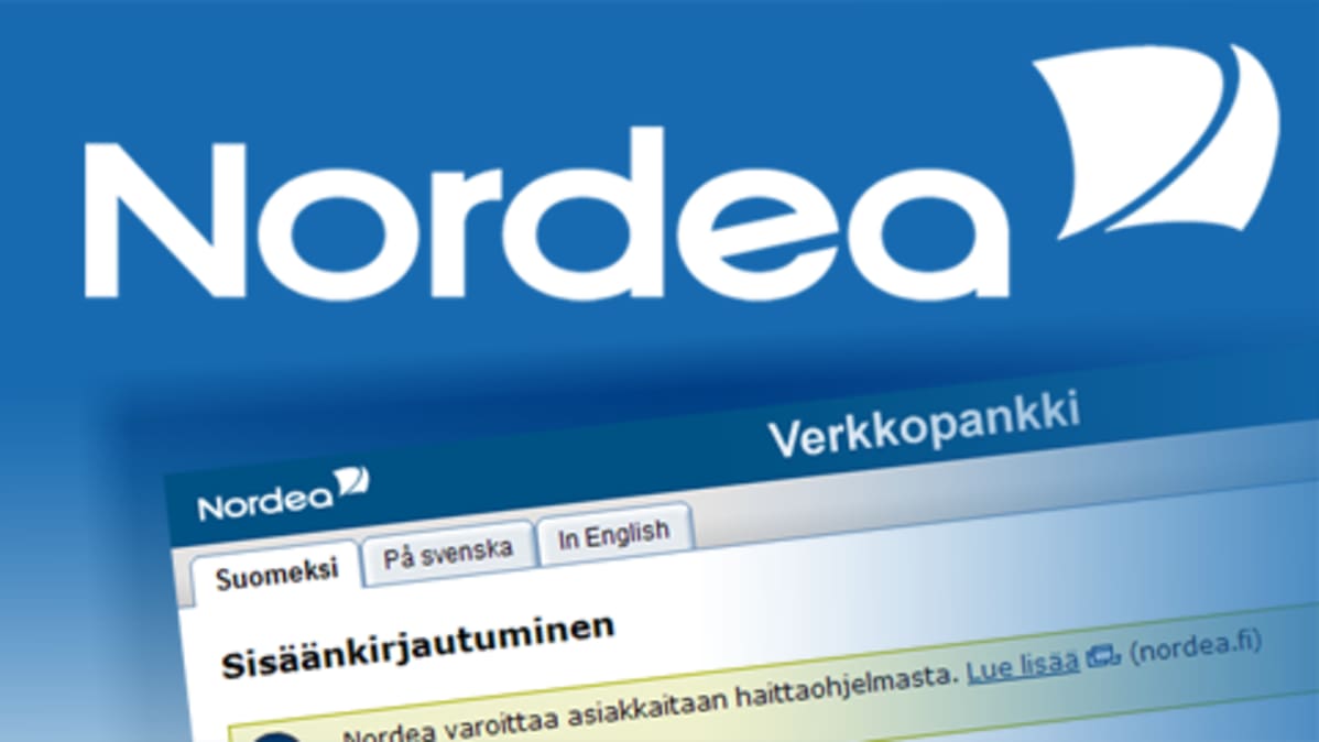 Nordean Asiakkaiden Pankkihuijaus Koski Kymmeniä | Yle Uutiset | Yle.fi