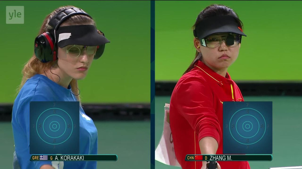Rion olympialaiset: Naisten ilmapistoolin kulta Kiinan yllätysnimelle