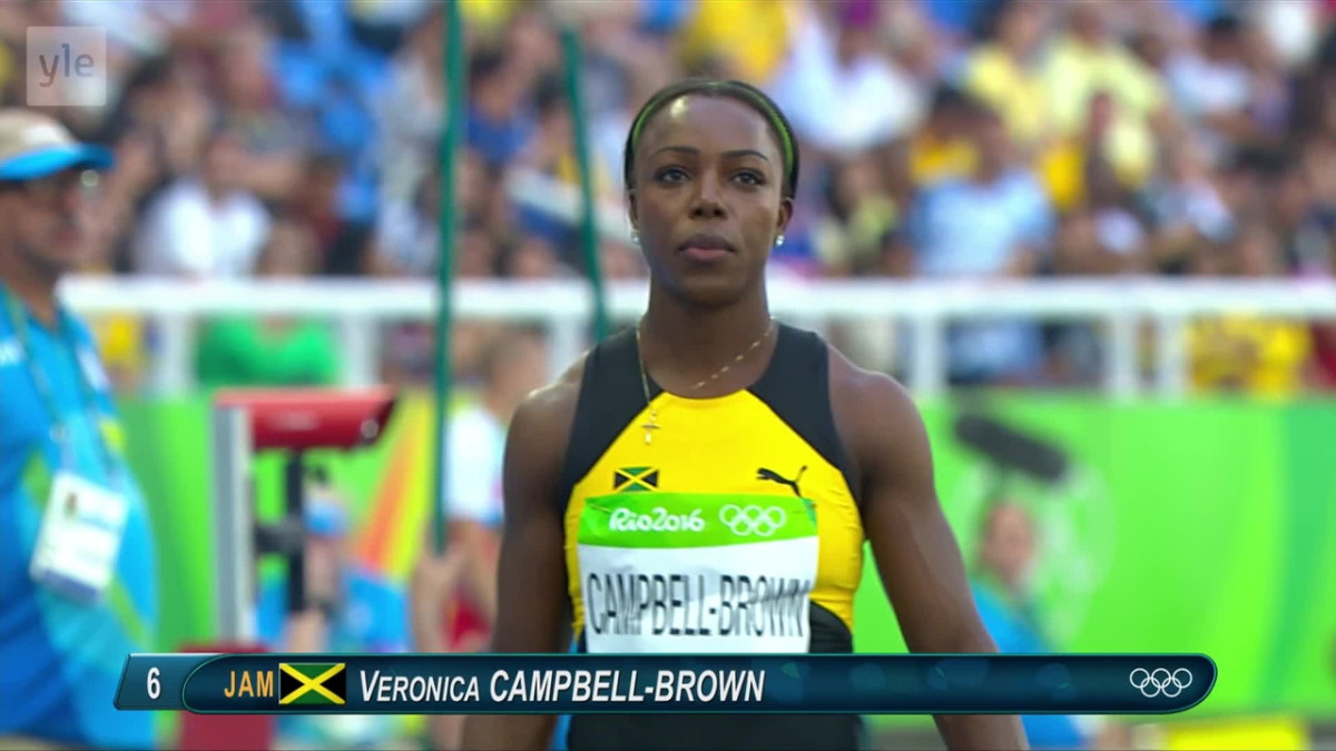 Rion olympialaiset: Kaksinkertainen olympiavoittaja Campbell-Brown ei selviytynyt edes välieriin