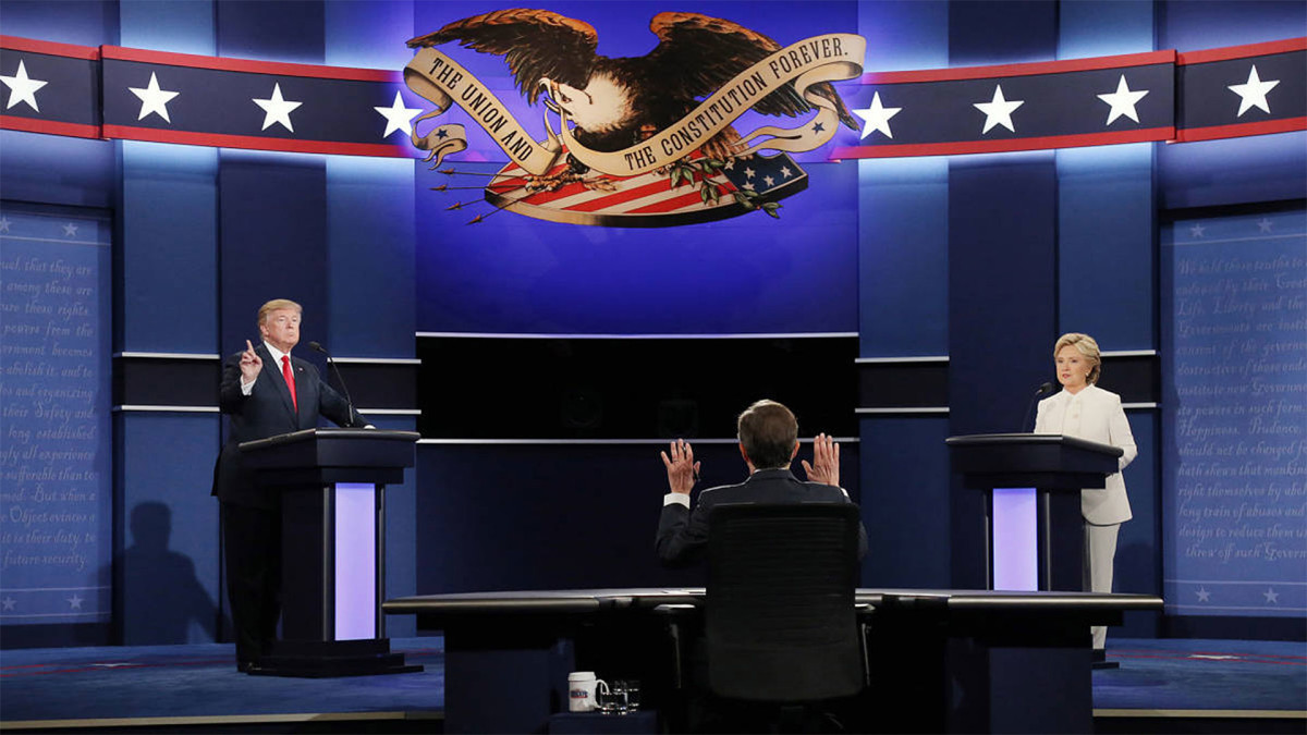 USA:n presidentinvaali 2016: 3. väittely