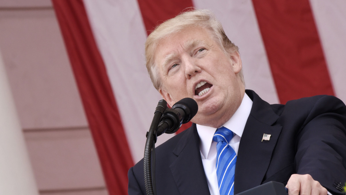 Trumpin tiedotustilaisuus Pariisin ilmastosopimuksesta