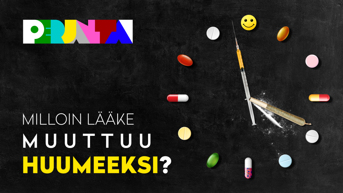 Perjantai: Milloin lääke muuttuu huumeeksi?