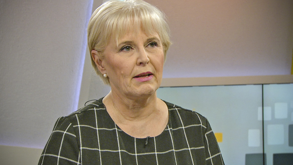 Seija Paasonen aamu-tv:n lähetyksessä.