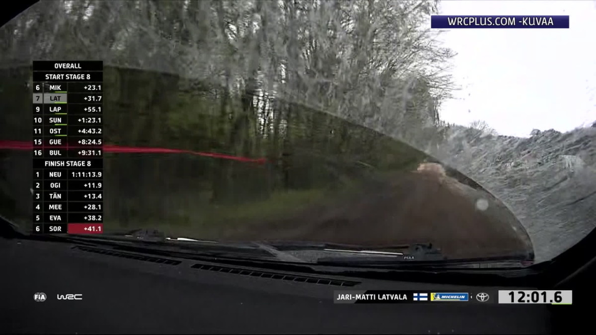 Jari-Matti Latvala punainen lippu