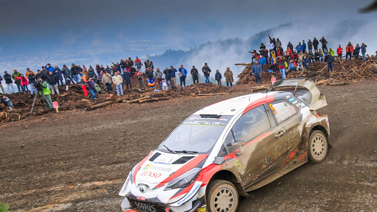 Ott Tänak, MM-ralli Chilessä 2019.
