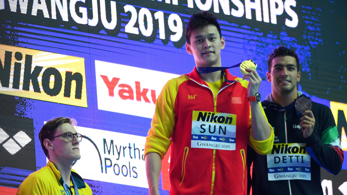 Mack Horton, Sun Yang