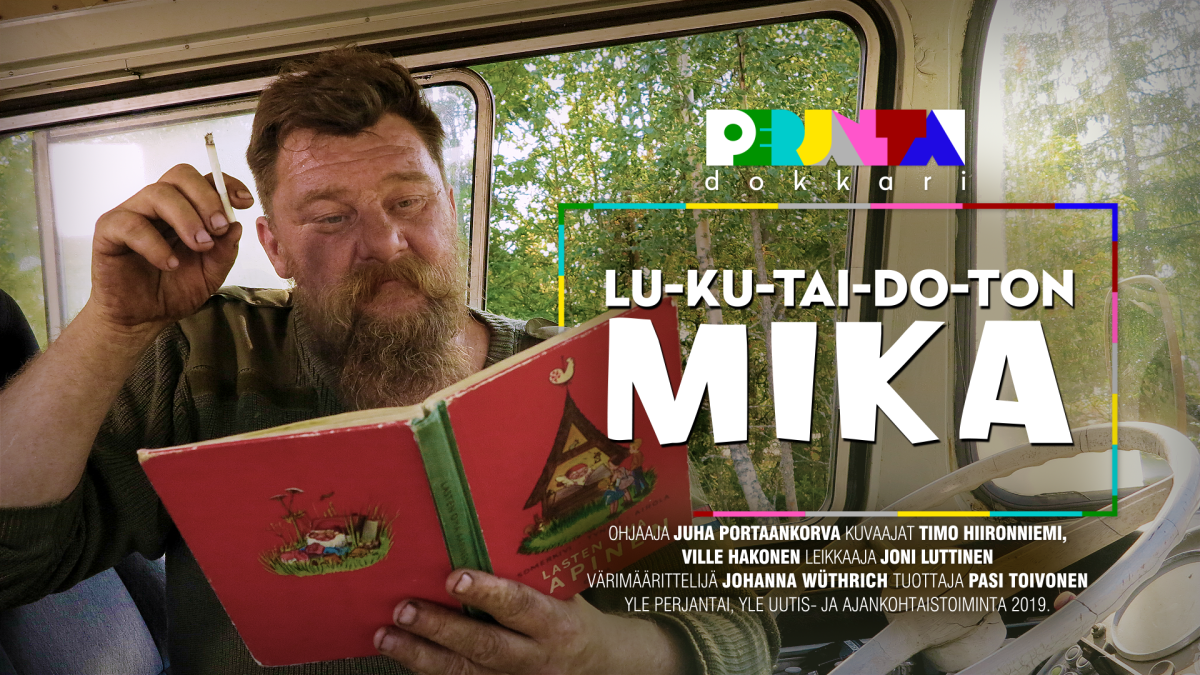 Perjantai-dokkari: Lukutaidoton Mika nyt Areenassa.
