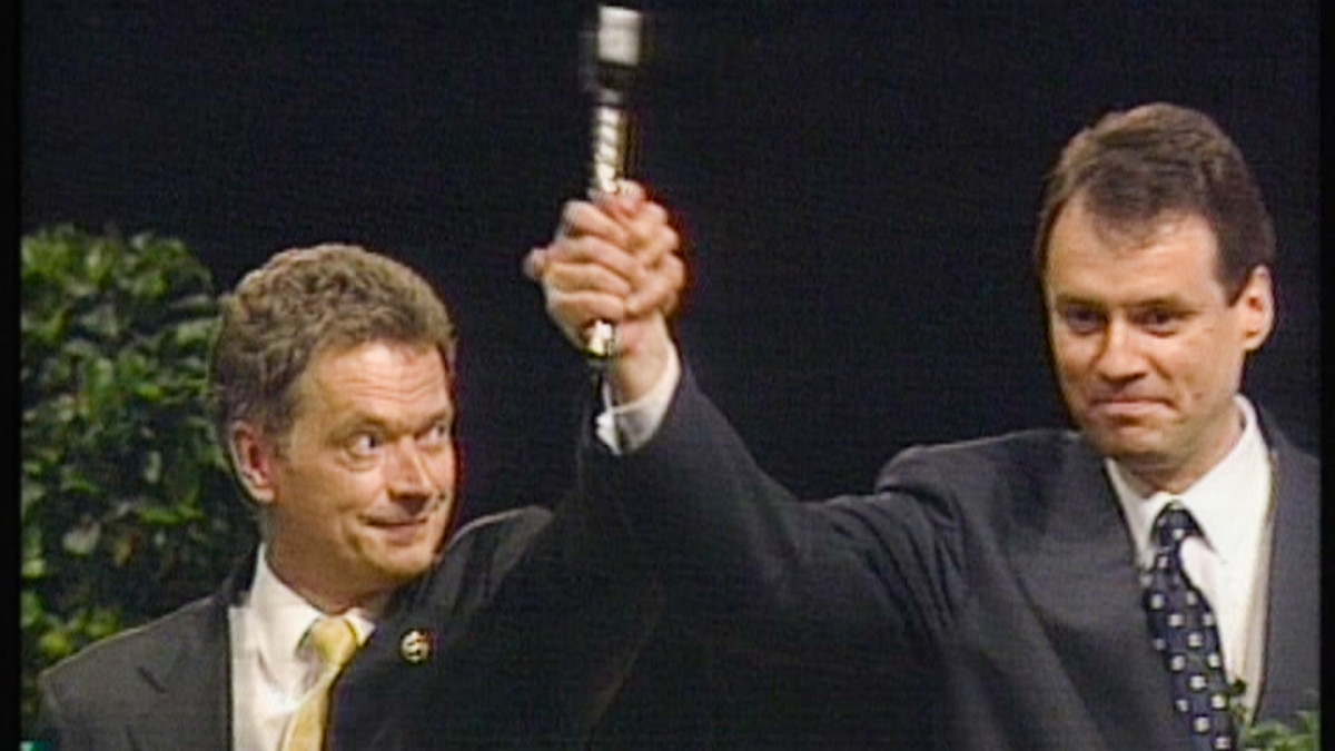 Sauli Niinistö ja Ville Itälä.