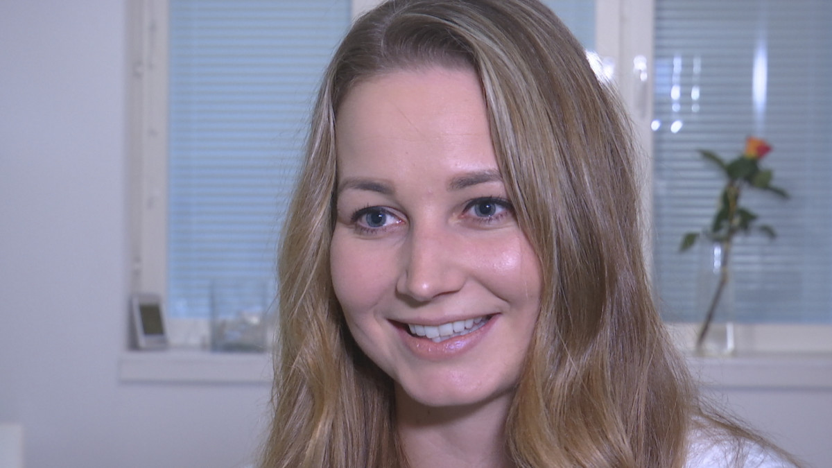 Susanna Tapani kotonaan Turussa 5.12.2019