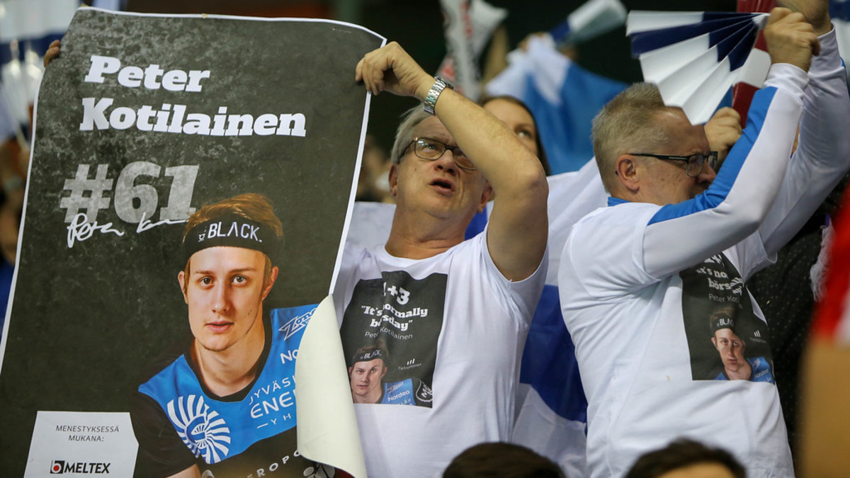 Peter Kotilainen oli fanien suosikki Riian MM-kisoissa 2016.