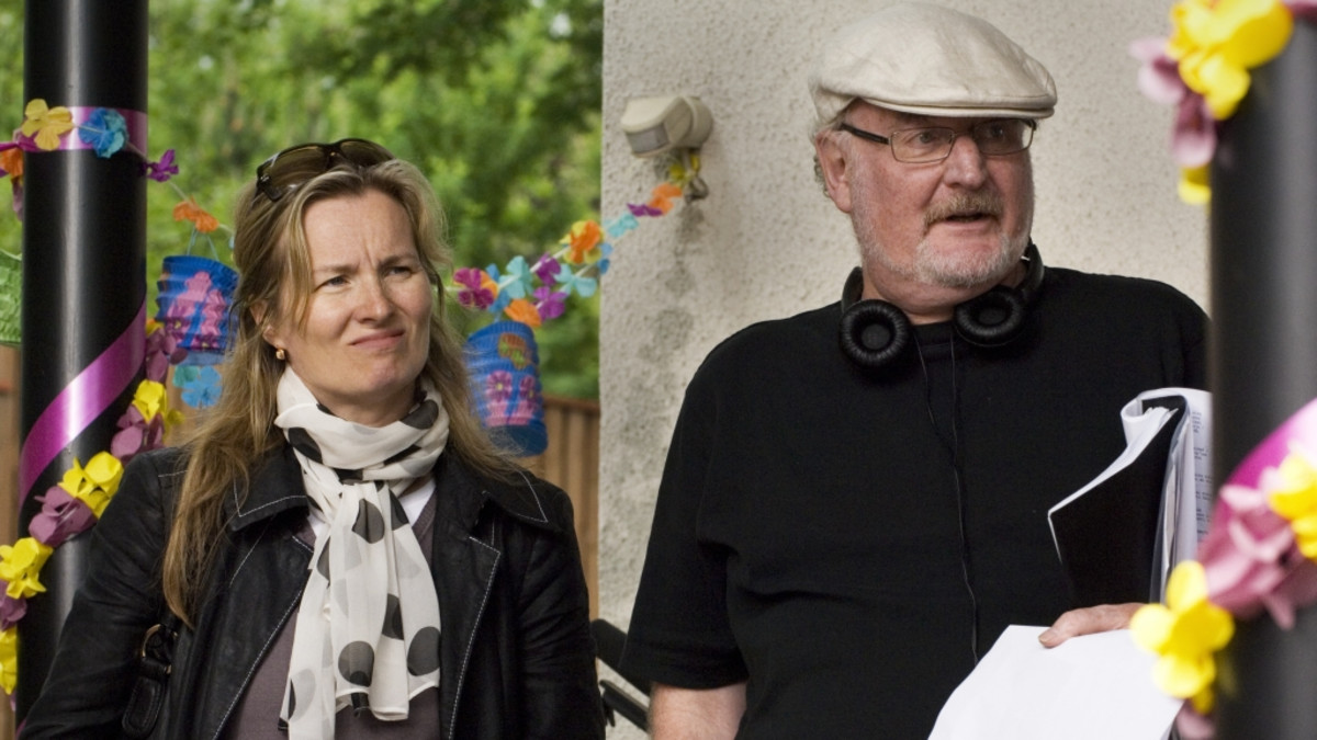 Katja Kallio ja Neil Hardwick.