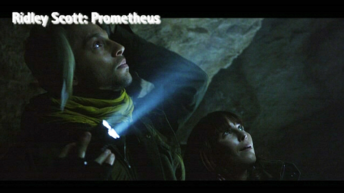 Pysäytyskuva Prometheus-elokuvasta.