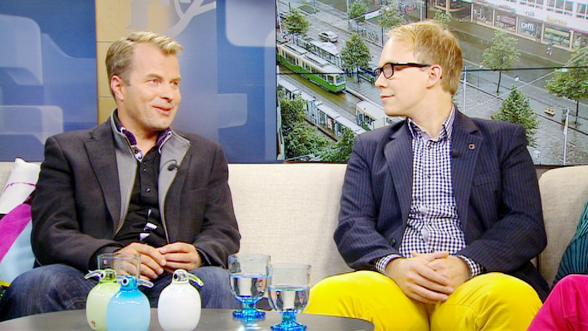 Roope uusitalo (vas.) ja Jarno Lappalainen