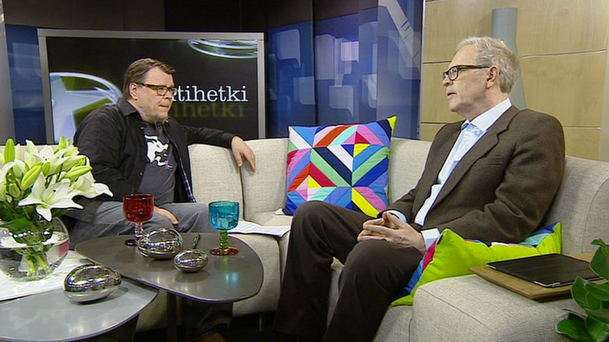 Esko Rautakorpi ja Peter von Bagh.