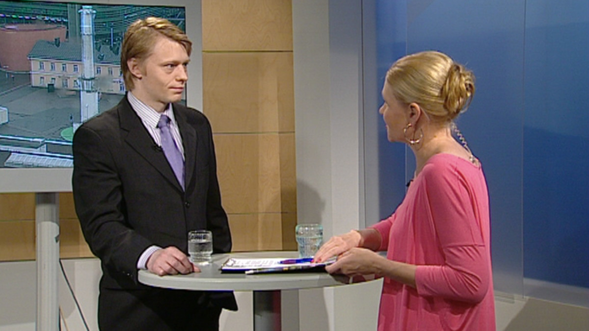Olli Norros Aamu-tv:n vieraana.