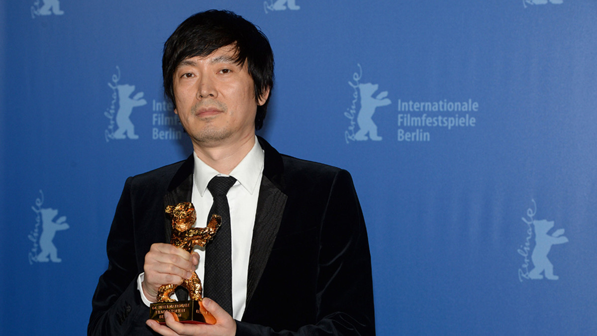 Palkittu kiinalaisohjaaja Diao Yinan Berlinalessa 15. helmikuuta 2014.