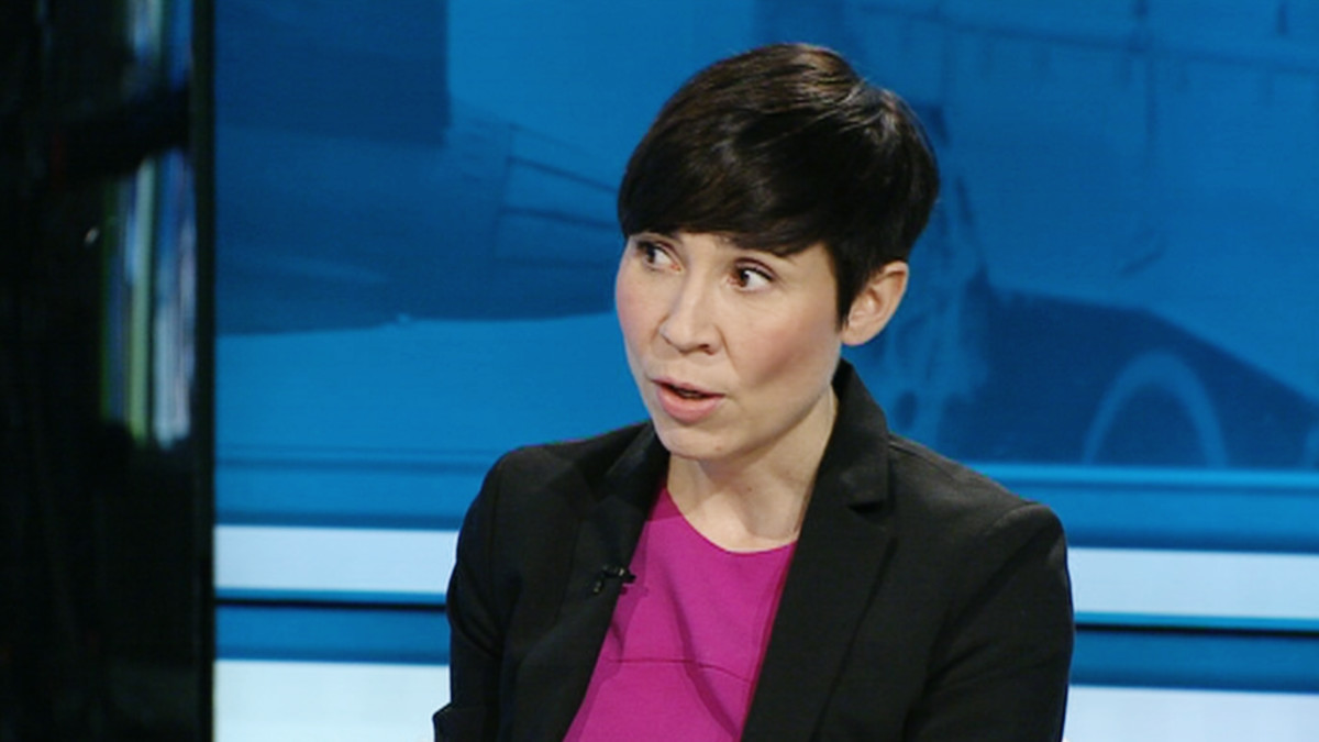 Ine Eriksen Søreide, Norjan puolustusministeri, Høyre (konservatiivit).